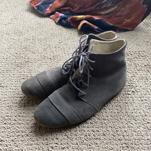 Shoe the Bear boots - grey suede size 10 / 41 - Picture 3 of 10